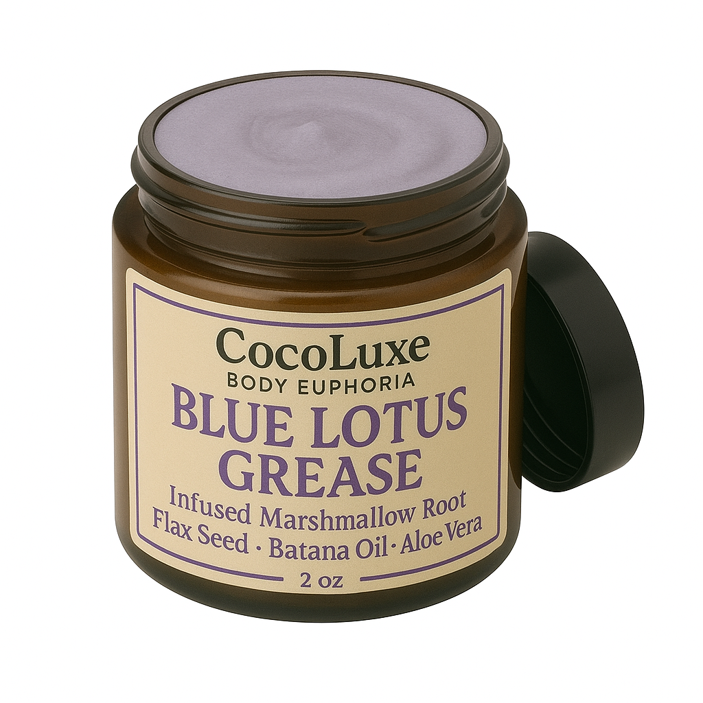 Blue Lotus Hair Grease | Herbal Batana Oil Growth Cream