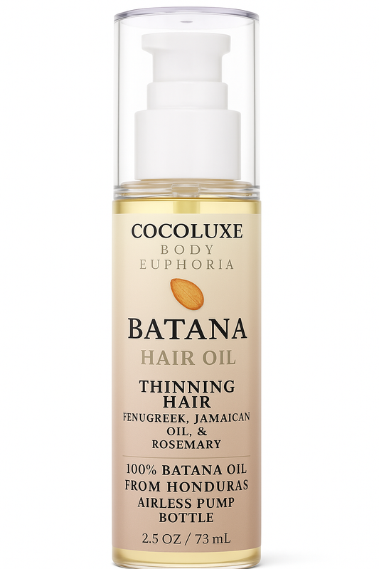 Batana Hair Oil for Thinning Hair - Fenugreek Jamaican Oil & Rosemary