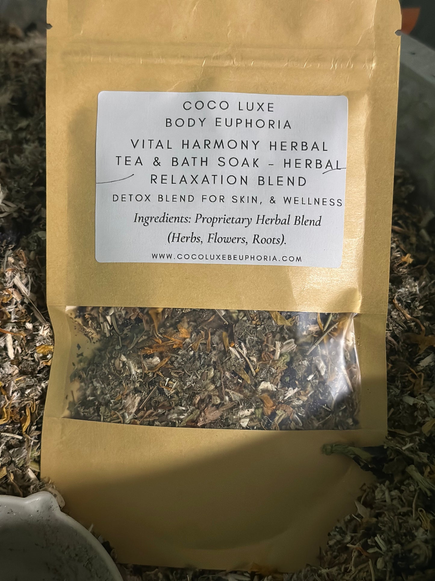 herbal tea | Balance Tea for HS Relief | Natural Detox & Anti-Inflammatory Blend Bath Tea