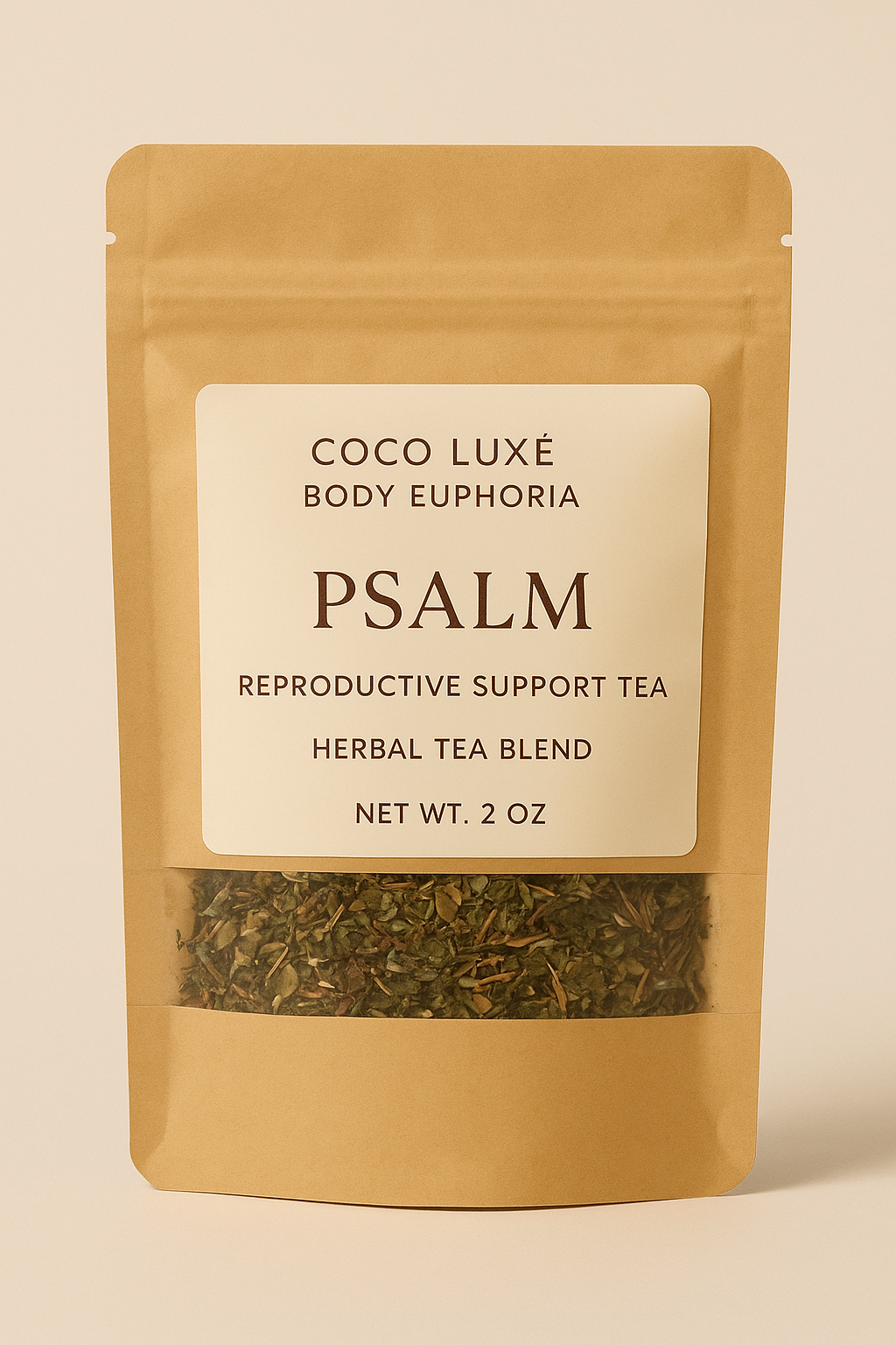 Psalm Reproductive Support Tea by Coco Luxé Body Euphoria