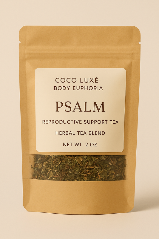 Psalm Reproductive Support Tea by Coco Luxé Body Euphoria