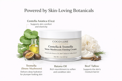 Hydration Skin Firming Body cream + Skin Firming & Toning Cream with Hyaluronic Acid,| Hydrating Collagen Peptides | Magnesium