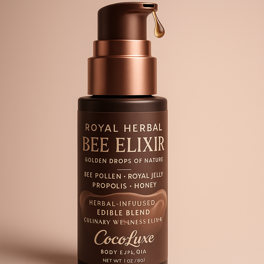 Royal Herbal Bee Elixir – Culinary Wellness Blend with Bee Pollen, Royal Jelly & Propolis