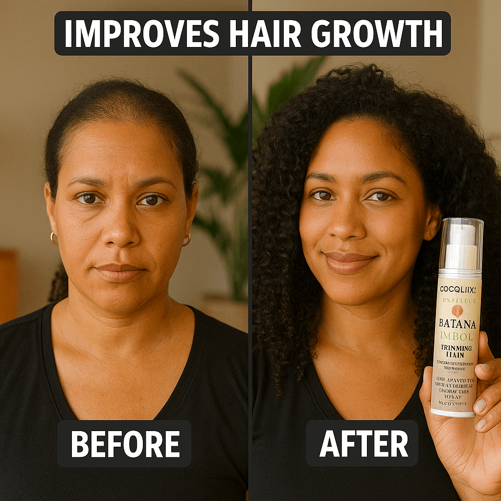 Conjure Root Hair Growth Oil – Herbal Scalp serum for Fast Hair Growth, Thicker Edges & Stronger Roots – Batana, Chebe & Rosemary Blend – CocoLuxe Body Euphoria Hair Oil for Thinning Hair - Fenugreek