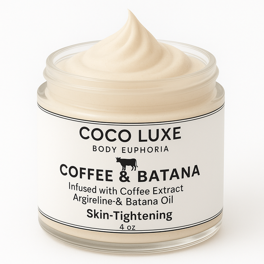 Beef Tallow Coffee extract & Batana Body Cream | Deep Hydration| Skin Tightening