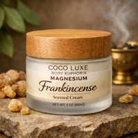 Magnesium Calm Body Cream Infused with Calendula & Chamomile for Soothing Muscle Comfort and Stress Relief