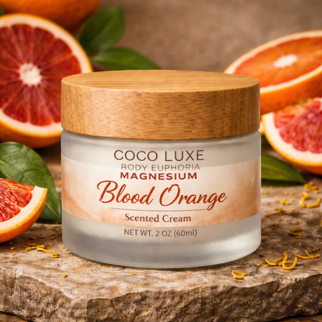 Magnesium Calm Body Cream Infused with Calendula & Chamomile for Soothing Muscle Comfort and Stress Relief